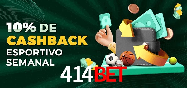 10% de bônus de cashback na 414bet
